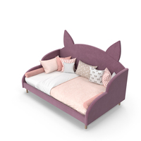 Pink Bed PNG & PSD Images