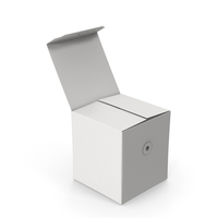 White Opened Box Package PNG & PSD Images