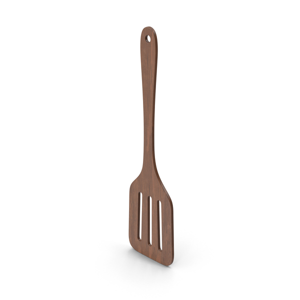 Kitchen Spatula Dark Wood PNG & PSD Images