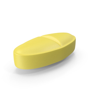 Yellow Pill PNG & PSD Images