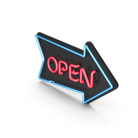 Open Neon PNG & PSD Images