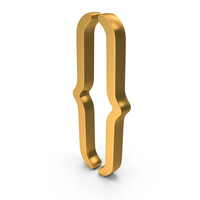 Text Brackets Quotation Box Icon Gold PNG & PSD Images
