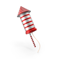 Cartoon Fireworks Rocket PNG & PSD Images