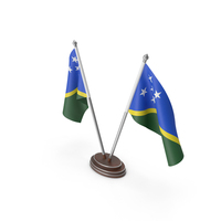 Solomon Cloth Two Flags Stand PNG & PSD Images