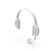 Head Phones Speaker With Mic Logo PNG & PSD Images