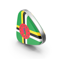 Dominica Flag Icon PNG & PSD Images