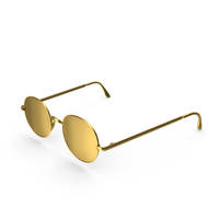 Gold Glasses PNG & PSD Images