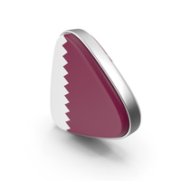 Qatar Flag Icon PNG & PSD Images
