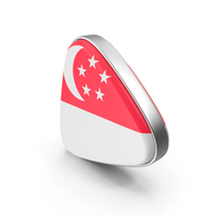 Singapore Flag Icon PNG & PSD Images