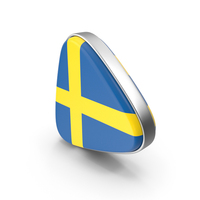 Sweden Flag Icon PNG & PSD Images