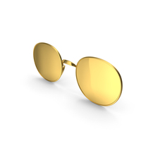 Gold Glasses PNG & PSD Images