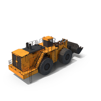 Rusted Heavy Wheeled Loader PNG & PSD Images