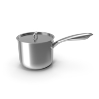 Stainless Steel Saucepan PNG & PSD Images