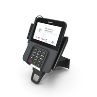 Verifone M400 Card Terminal Carrying Wall Bracket PNG & PSD Images