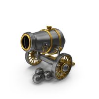 Cartoon Cannon PNG & PSD Images