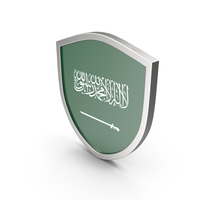 Saudi Arabia Flag Shield PNG & PSD Images