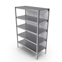 Stainless Steel Mobile Shelving System PNG & PSD Images