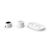 Ceramic Retro Sockets White PNG & PSD Images