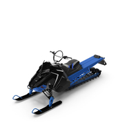 Electric Sled Blue PNG & PSD Images