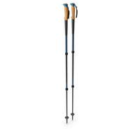 Idle Carbon Trekking Poles PNG & PSD Images