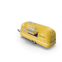 Yellow Modern Fish Food Truck PNG & PSD Images
