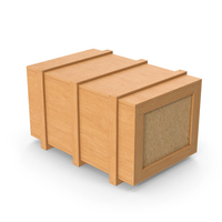 Wooden Cargo Crate Box PNG & PSD Images