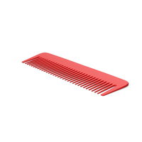 Red Hairbrush PNG & PSD Images