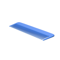 Blue Hairbrush PNG & PSD Images