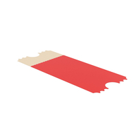Red Ticket PNG & PSD Images