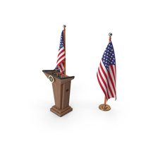 US Presidential Podium PNG & PSD Images