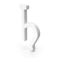 White Saturn Astrological Symbols PNG & PSD Images