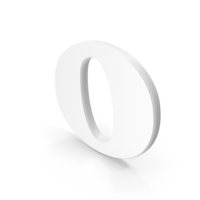 Whole Note Music Symbol White PNG & PSD Images