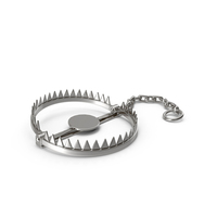 Bear Trap Silver PNG & PSD Images