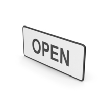 Open Shop Sign PNG & PSD Images