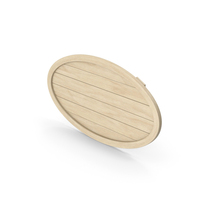 Oval Woodboard PNG & PSD Images