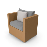 Rattan Lounge Chair PNG & PSD Images
