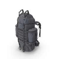 Grey Tactic Bag PNG & PSD Images