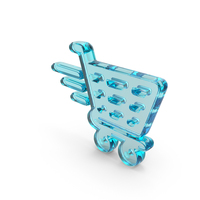 Fast Delivery Shopping Cart Symbol Glass PNG & PSD Images