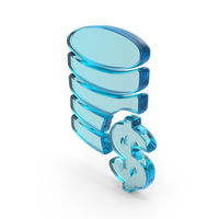 Money Profit Analytics Symbol Glass PNG & PSD Images