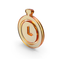 Stop Watch Timer Symbol Glass PNG & PSD Images