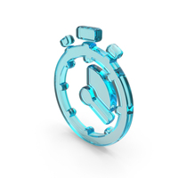 Stopwatch Symbol Glass PNG & PSD Images