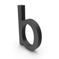 Plastic Letter B PNG & PSD Images