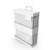 Boxed Pillow Case Blank PNG & PSD Images