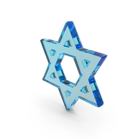 Double Triangle Spiritual Symbol Glass PNG & PSD Images