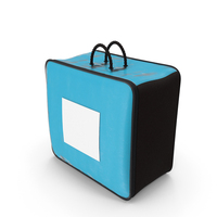 Blue Blank Packaged Bed Comforters PNG & PSD Images