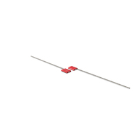 Red Tight Steel Cable Seal Straight PNG & PSD Images