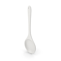 White Kitchen Spoon PNG & PSD Images