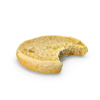 Hamburger Bun Bottom Bitten PNG & PSD Images