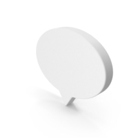 Speech Bubble White PNG & PSD Images