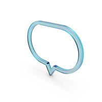 Speech Bubble Glass PNG & PSD Images